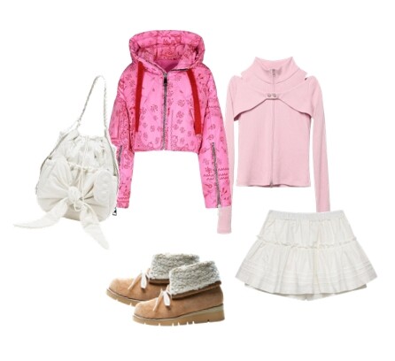 스타일 지수 UP! 핑크 & 그린으로 연출하는 감각적인 윈터 룩 - 뉴스 썸네일 이미지