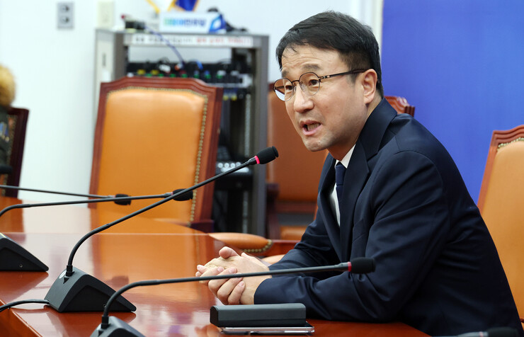 한병도 與 신임 원내대표 “일련의 혼...