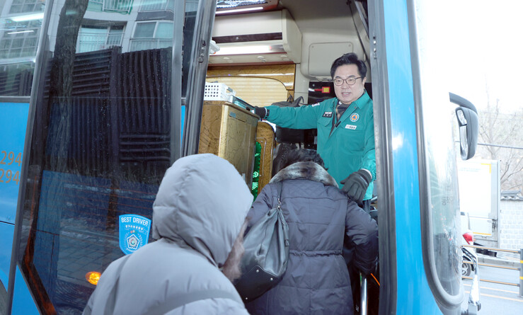 박일하 동작구청장, 시내버스 파업 긴...