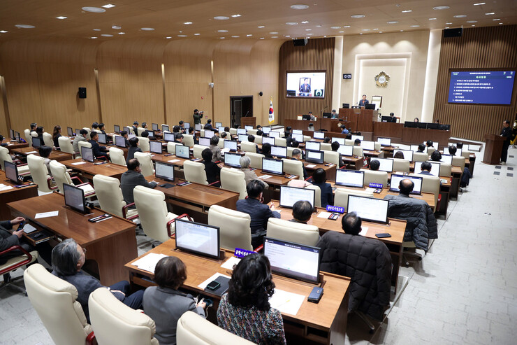 수원시의회, 제398회 임시회 개회