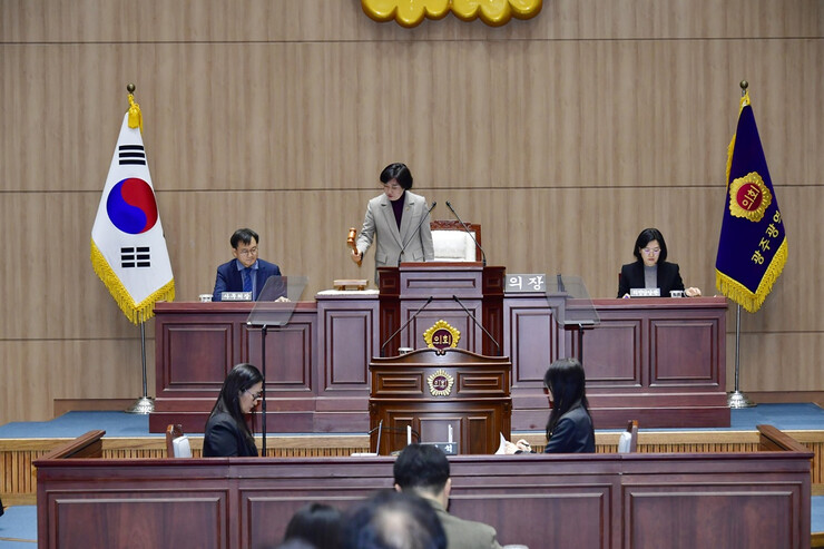 광주광역시의회, 제341회 임시회 폐...